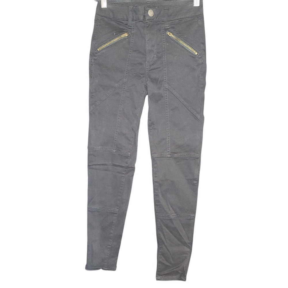 American Eagle Hi Rise Jeggings Black sz 2